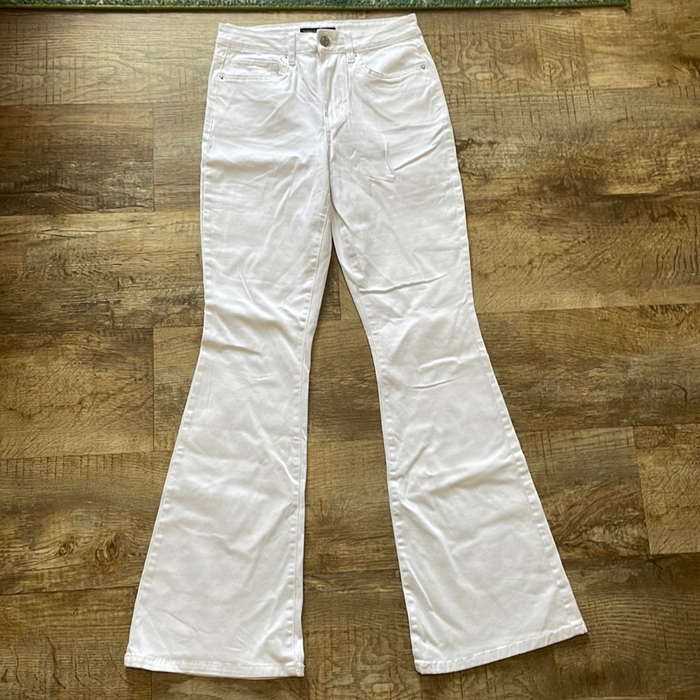 White Flared Jeans
